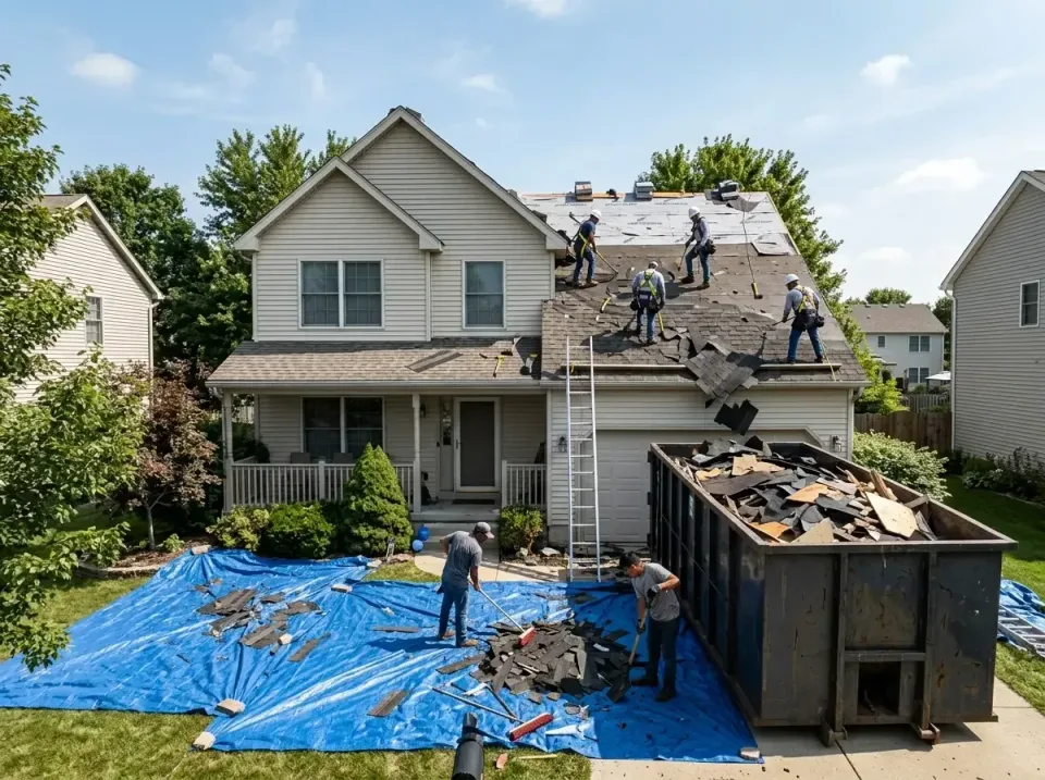 roof-replacement-debris-remova-004 — frequently asked questions, Cheapest Dumpster Rentals in Calumet Park, IL